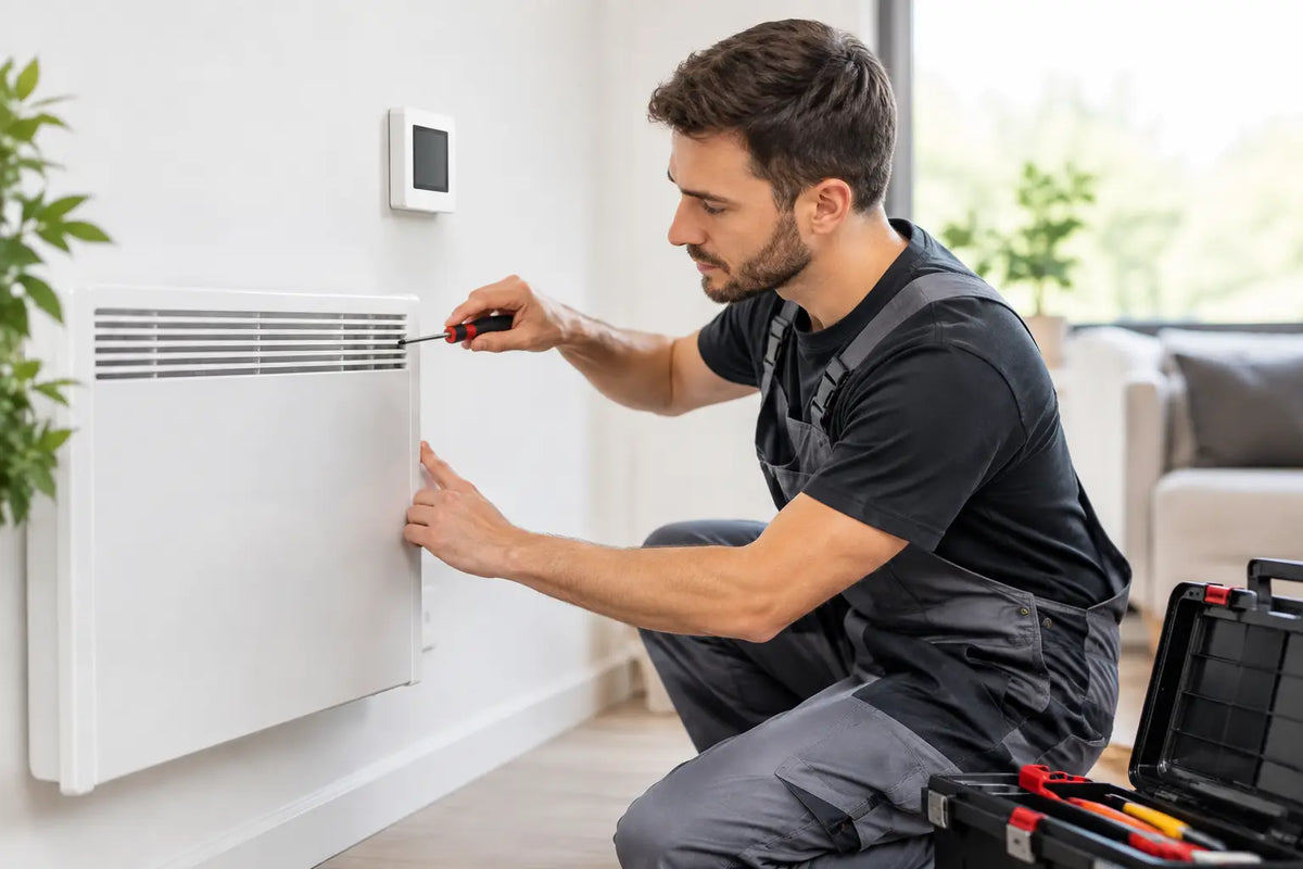 Elektroheizung installieren und Wärme planen