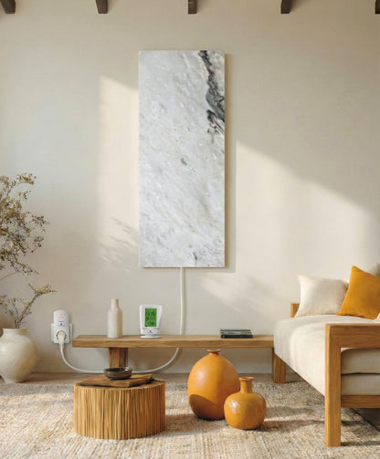 Chauffage infrarouge léger de 800 watts avec thermostat